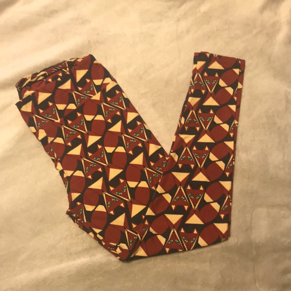 *RARE* Lularoe TC fox leggings